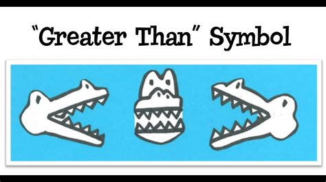 greater than symbol name.